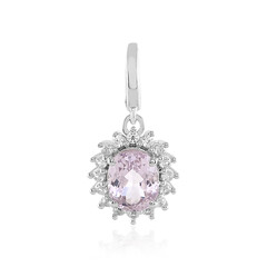 Kunzite Silver Pendant