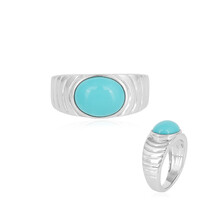 Sleeping Beauty Turquoise Silver Ring