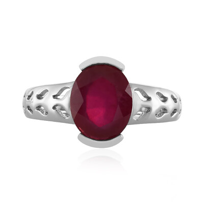 Madagascar Ruby Silver Ring