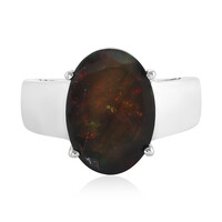 Mezezo Opal Silver Ring