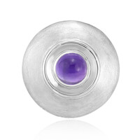 Zambian Amethyst Silver Pendant