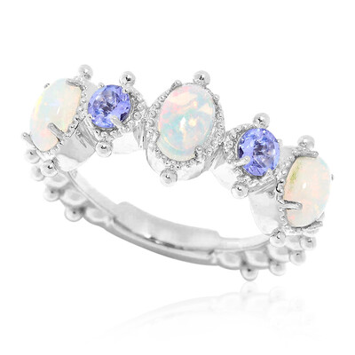 Welo Opal Silver Ring (Dallas Prince Designs)