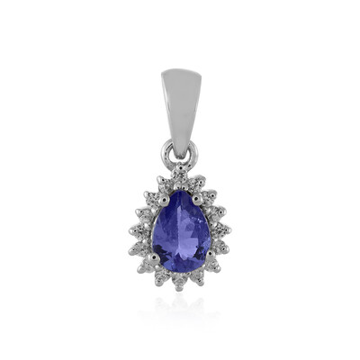 Tanzanite Silver Pendant