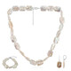 Keshi pearl Silver Set (TPC)