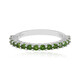 Russian Diopside Silver Ring