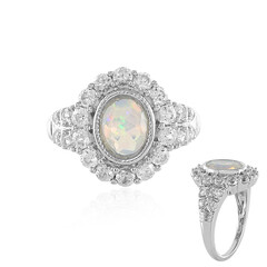 Welo Opal Silver Ring