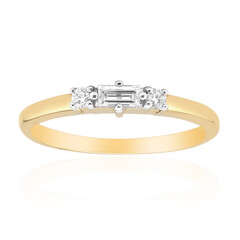 14K IF (D) Diamond Gold Ring