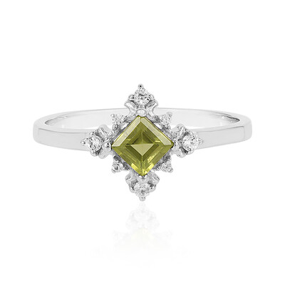 Peridot Silver Ring