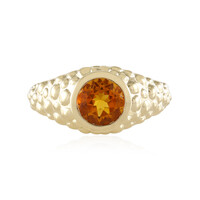 Madeira Citrine Silver Ring