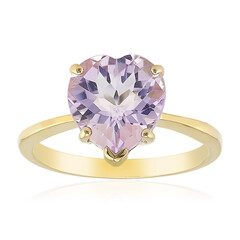 Rose de France Amethyst Silver Ring