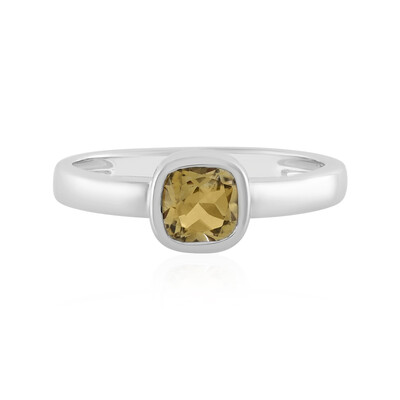 Citrine Silver Ring (MONOSONO COLLECTION)