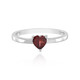 Mozambique Garnet Silver Ring