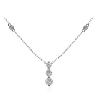 14K SI2 (H) Diamond Gold Necklace (CIRARI)