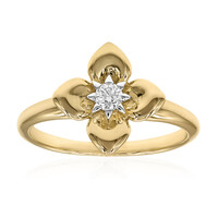 9K SI1 (G) Diamond Gold Ring