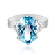 Sky Blue Topaz Silver Ring