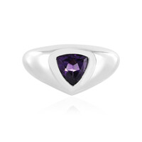 Zambian Amethyst Silver Ring