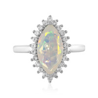 Welo Opal Silver Ring