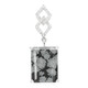 Snowflake Obsidian Silver Pendant