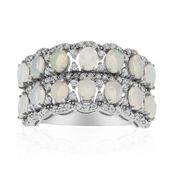 Welo Opal Silver Ring