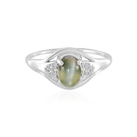 Cat's Eye Quartz Silver Ring