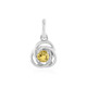 Yellow Beryl Silver Pendant