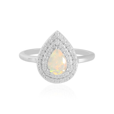 Welo Opal Silver Ring