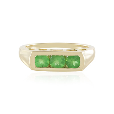 9K Tanzanian Tsavorite Gold Ring