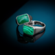 Malachite Silver Ring