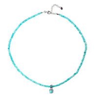 Amazonite Silver Necklace