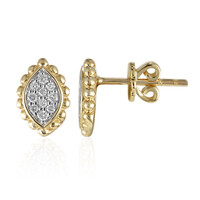 9K SI1 (G) Diamond Gold Earrings