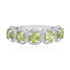 Peridot Silver Ring