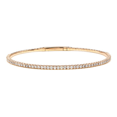 14K I1 (H) Diamond Gold Bangle (CIRARI)