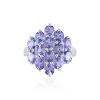 Tanzanite Silver Ring