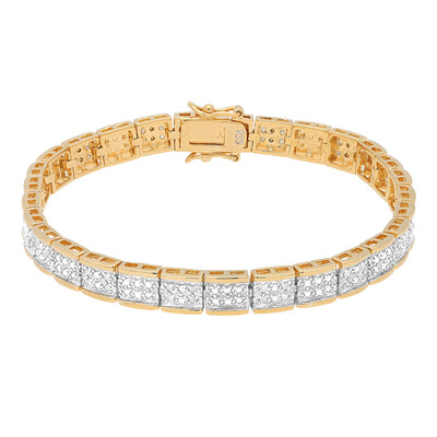 PK (H) Diamond Silver Bracelet