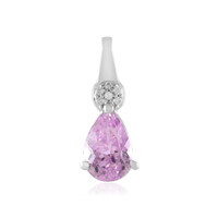 Kunzite Silver Pendant