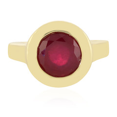 Madagascar Ruby Silver Ring