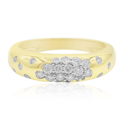 9K SI1 (G) Diamond Gold Ring (Annette)