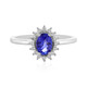 Tanzanite Silver Ring