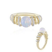 9K Welo Opal Gold Ring (de Melo)