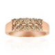 9K SI1 Argyle Rose De France Diamond Gold Ring (Annette)