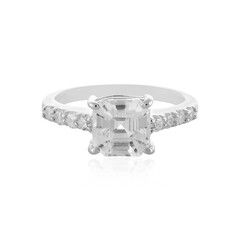 Zircon Silver Ring