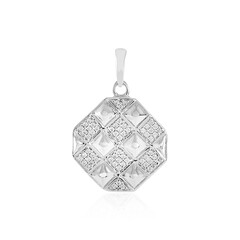 Zircon Silver Pendant