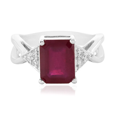 Madagascar Ruby Silver Ring