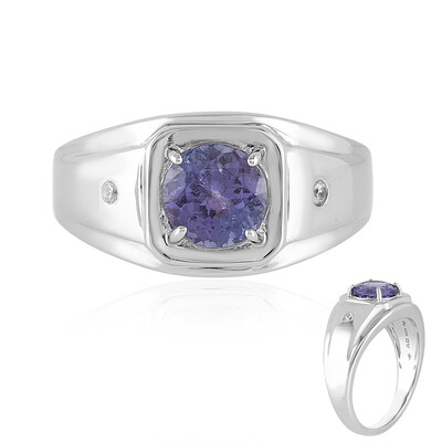 Tanzanite Silver Ring