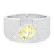 Yellow Beryl Silver Ring