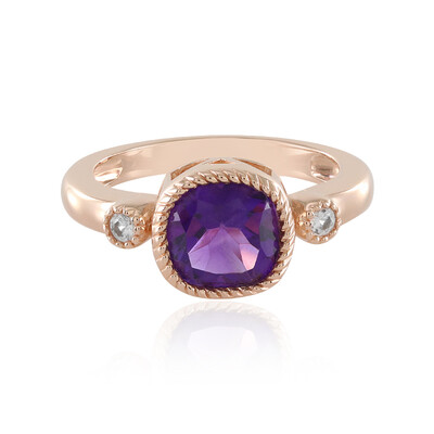 Amethyst Silver Ring