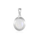 Rainbow Moonstone Silver Pendant (MONOSONO COLLECTION)