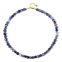 Sodalite Silver Necklace