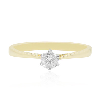 9K SI1 (G) Diamond Gold Ring (Annette)