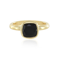 Black Onyx Silver Ring